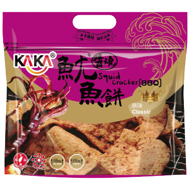KAKA BBQ Chips- Squid Classic 120G