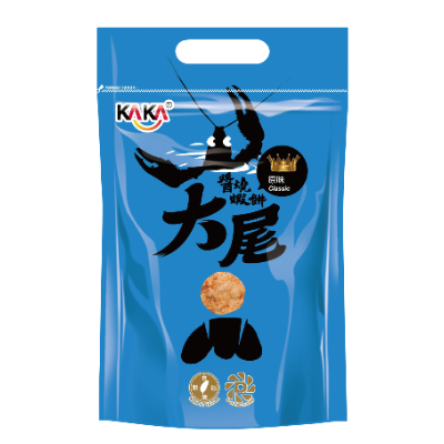大尾-醬燒蝦餅-原味70g