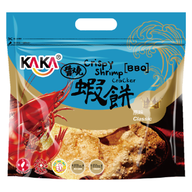 KAKA BBQ Chips- Shrimp Classic 120G 