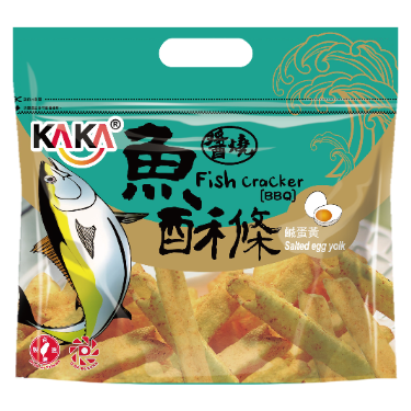 KAKA BBQ Chips- Salted yolk  120G 
