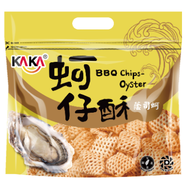 -KAKA BBQ Chips- Oyster  120G