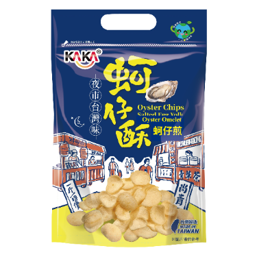 KAKA Oyster Chips- Salted egg yolk  80G
