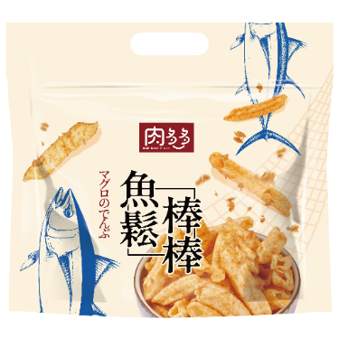 KAKA Meat Floss series- Fish Strip Chips with Floss  80G
