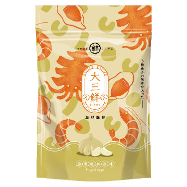 KAKA BBQ Cassava Seafood Chips-Original recipe 81G