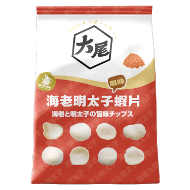 HUGE BBQ Shrimp Chips- Ebi Mentaiko 30G