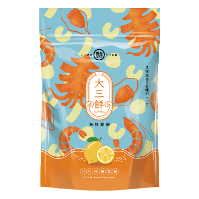 大三鮮海鮮脆餅(白川檸檬海鹽) 81g
