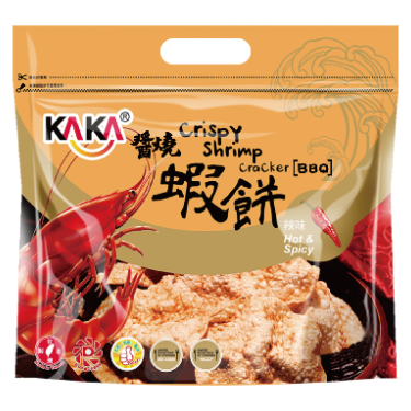 KAKA BBQ Chips- Shrimp Hot 120G
