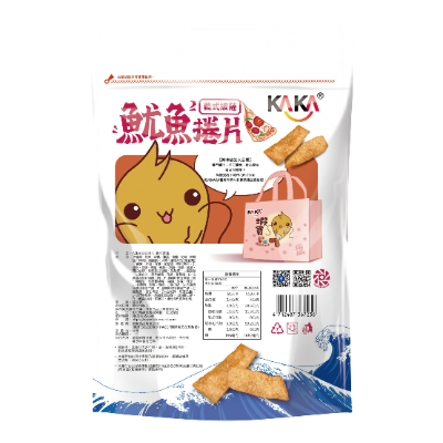 魷魚捲片 80g 義式披薩