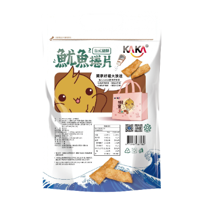魷魚捲片 80g 台式鹽酥