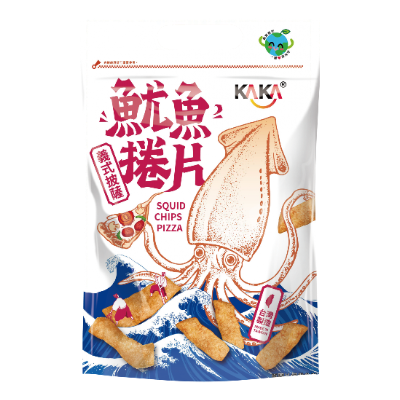 魷魚捲片 80g 義式披薩