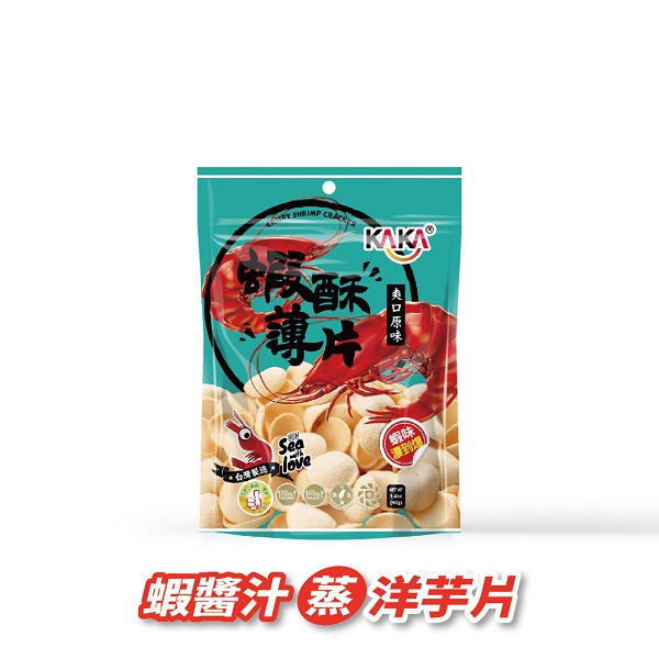 KAKA蝦酥薄片40g爽口原味