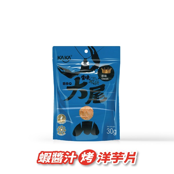 KAKA大尾醬燒蝦餅30g原味