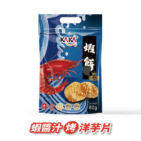 KAKA醬燒蝦餅80g原味