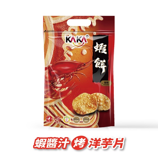 KAKA醬燒蝦餅80g辣味