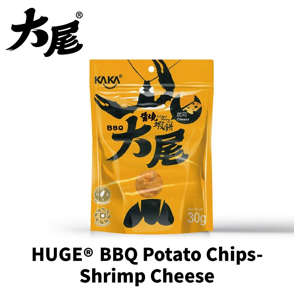 HUGE BBQ Potato Chips-Shrimp Cheese 30g